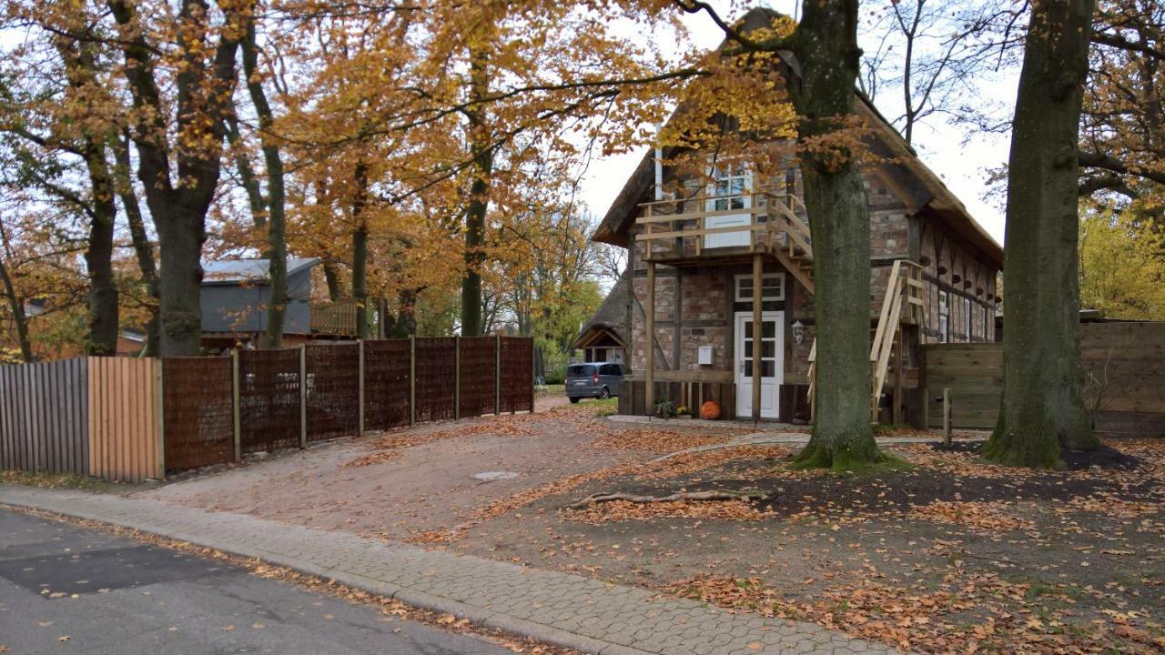 Appartamento Fachwerkkate Vogelsen Esterno foto