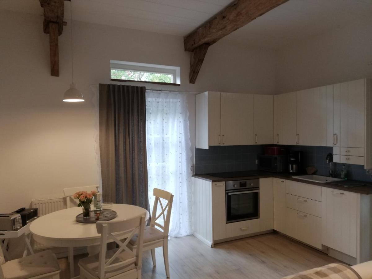 Appartamento Fachwerkkate Vogelsen Esterno foto
